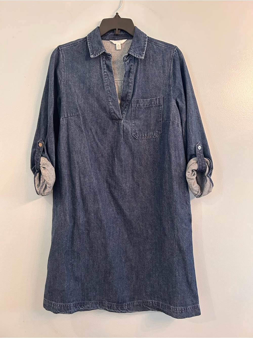 Time and Tru Indigo Denim Tunic Dress